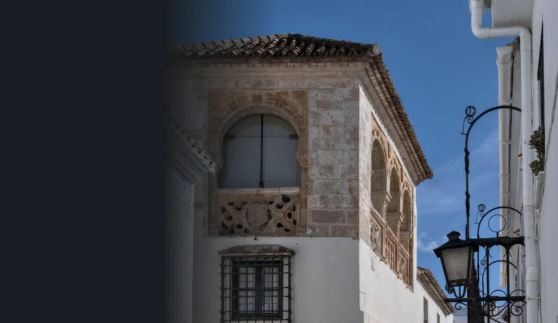 Casas blancas del casco antiguo de Marbella