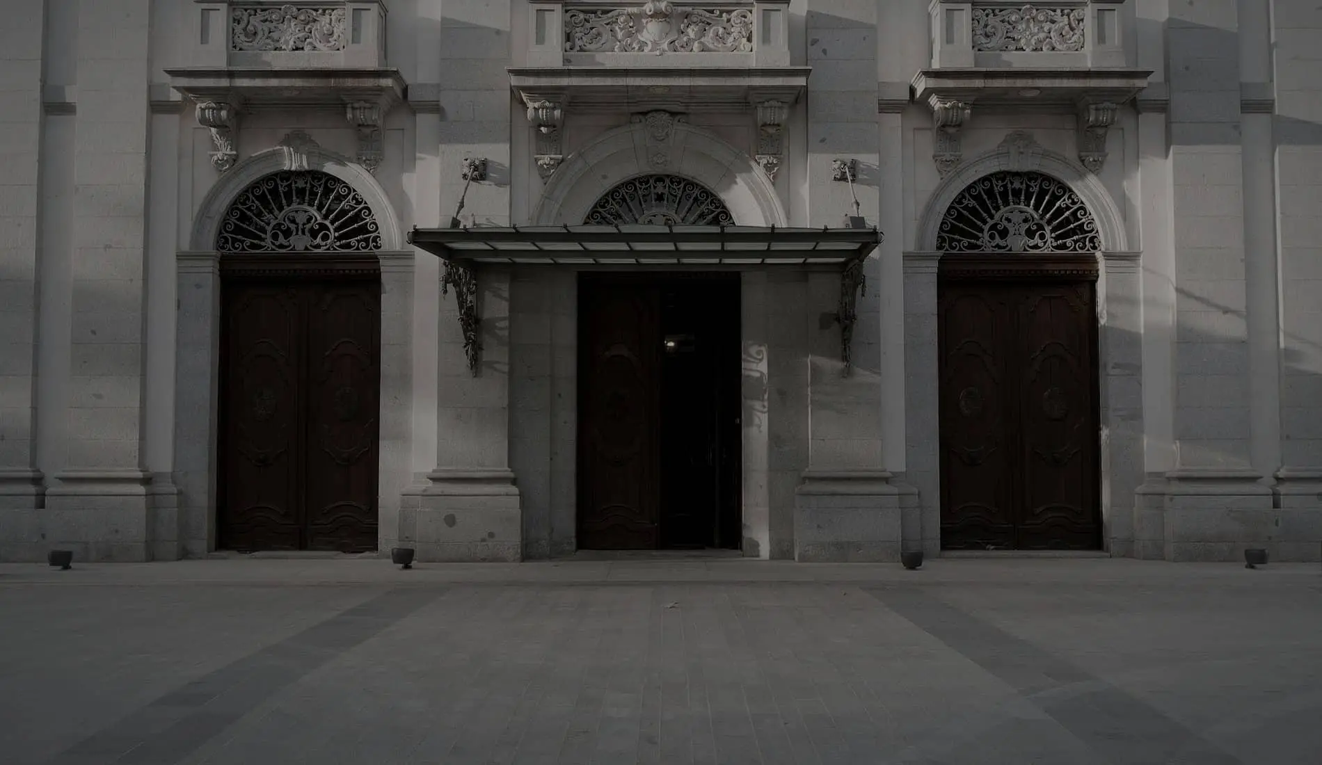 Las puertas del Tribunal Supremo, en Madrid